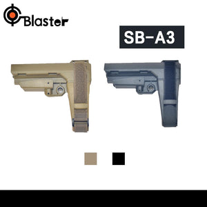 SBA3 SB-A3 Tatical Nylon Stock for Gel Blaster