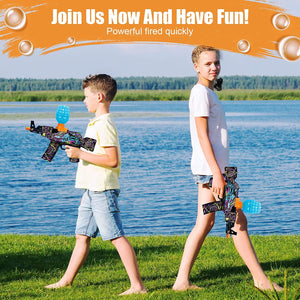 AKM-Nightmare Gel Ball Blaster Toy with 20000+ Water Beads include