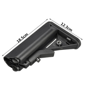 Black MFT-light/Army/Navy Nylon Buttstock For Gel Ball Blasting Guns Toy Replacement Accessories For JinMing 8th M4A1